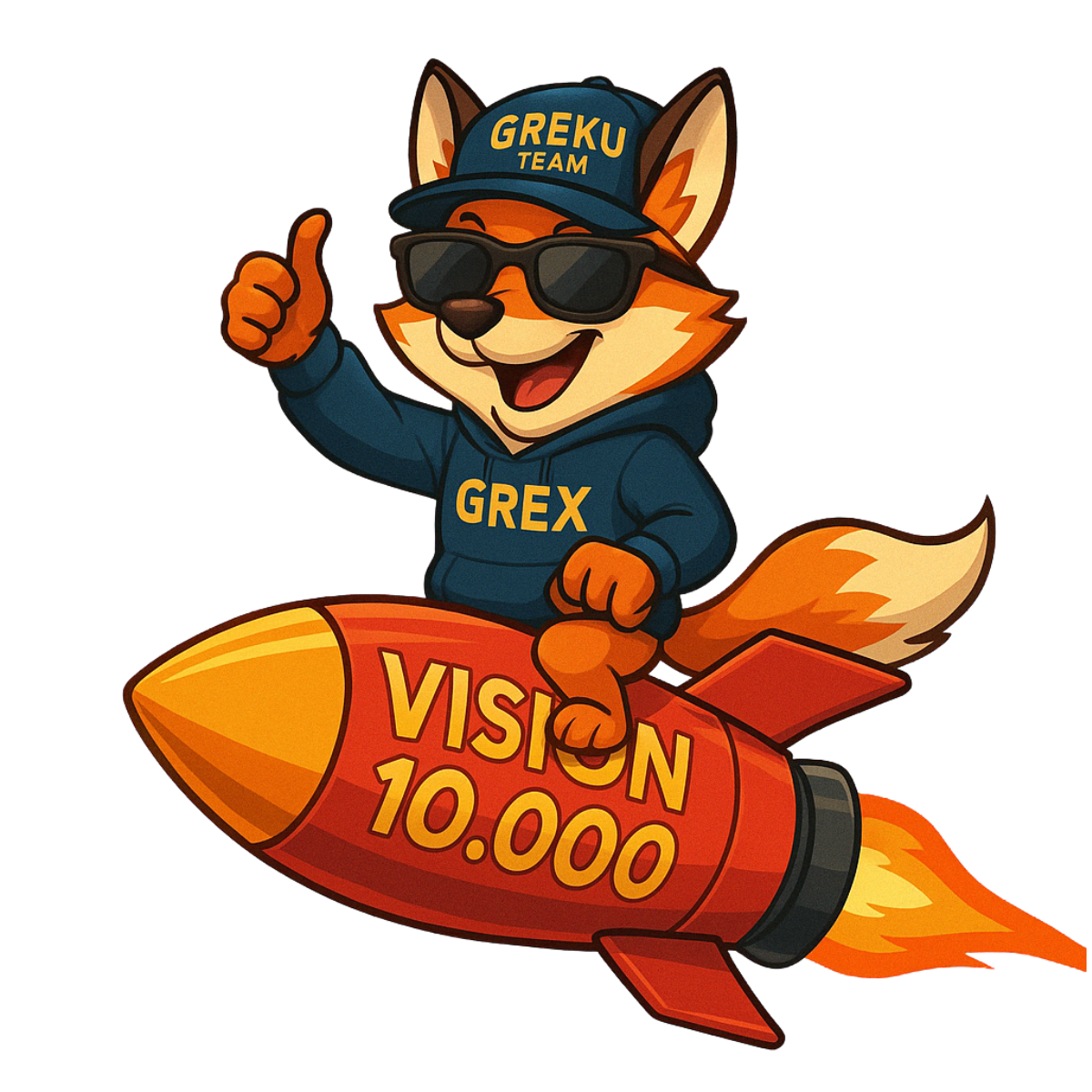 Grex Vision 10.000 Rakete