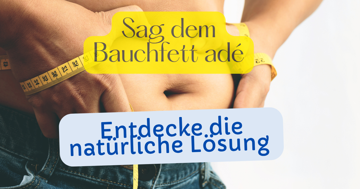Bauchfett weg